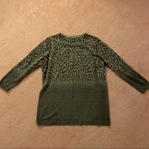 Talbots Animal Sweater